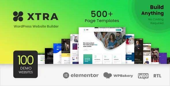 Xtra - WordPress Website Builder + RTL