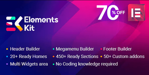 ElementsKit - The Ultimate Addons for Elementor Page Builder 3.6.5