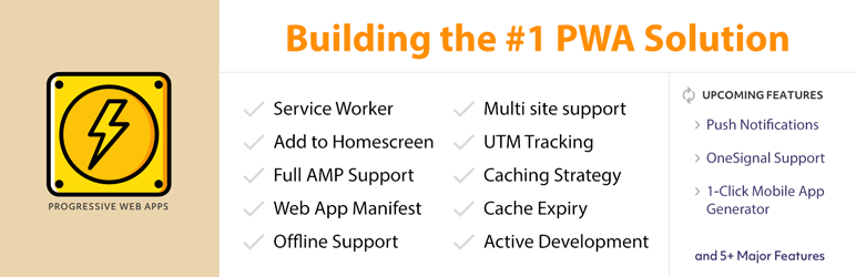 PWA for WP & AMP with Premium Extensions 1.7.62